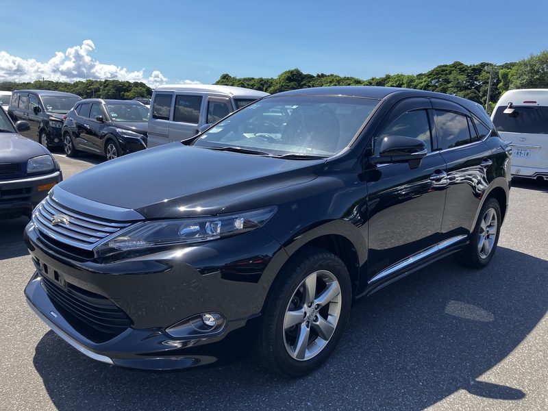 2015 TOYOTA HARRIER DBA-ZSU65W4Grade!?E?EGrade?E?EElegance?E?E4WD?E?EAW?E?EPS?E?EPW?E?EAAC?E?EABS?E?EAB?E?EPushStart?E?ESmartkey?E?EHalfLeatherSeats?E?EPowerSeats?E?EFoglamp?E?ETRDrtkey?E?EHalfLeatherSeats?E?EPowerSeats?E?EFoglamp?E?ETRDAero