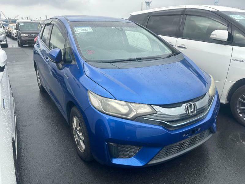 2014 HONDA FIT HYBRID GP5back monitor/push start/keyless key/original (NV,TV)/aftermarket wheel