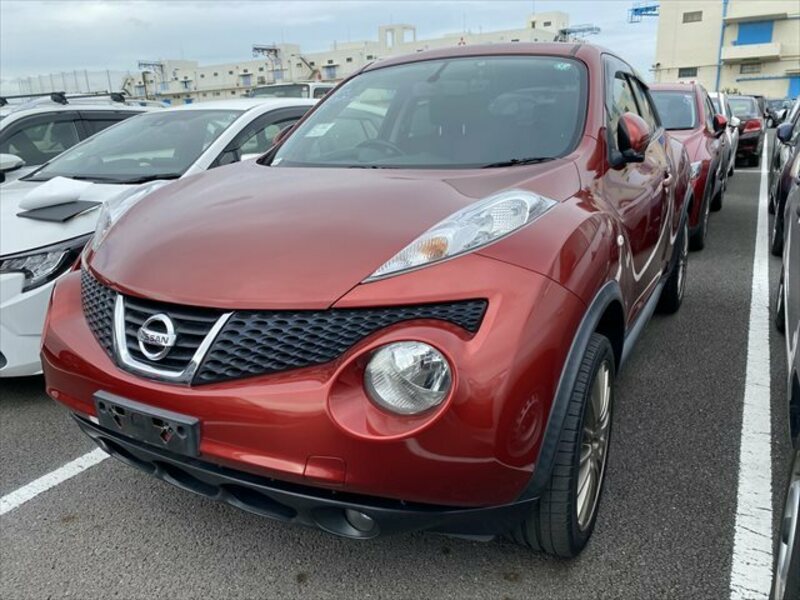 2013 NISSAN JUKE DBA-YF15NewGrade??15RX Type V??AW??PS??PW??AAC??ABS??AB??PushStart??Smartkey??XenonHeadLamp??Backcamera